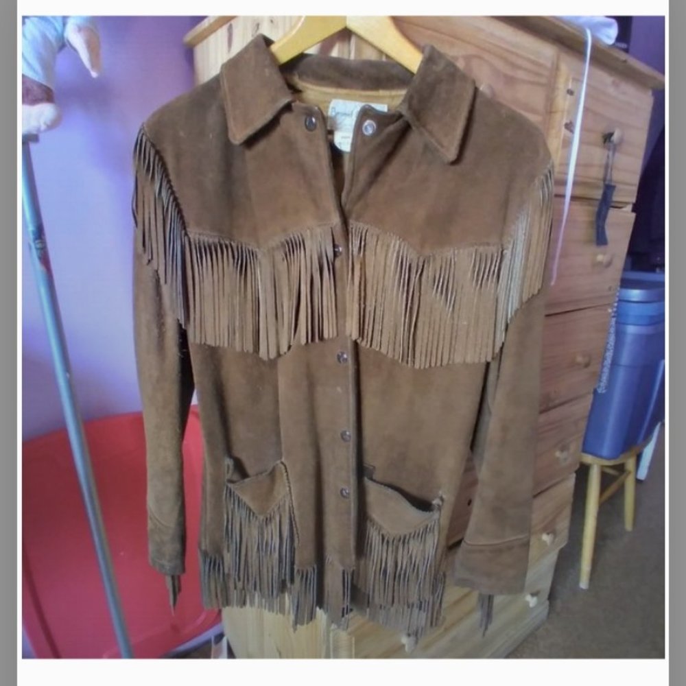 Native American buck skin Jacket